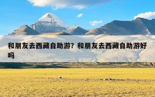 和朋友去西藏自助游？和朋友去西藏自助游好吗
