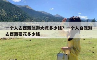 一个人去西藏旅游大概多少钱？一个人自驾游去西藏要花多少钱