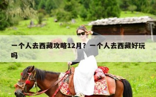 一个人去西藏攻略12月？一个人去西藏好玩吗