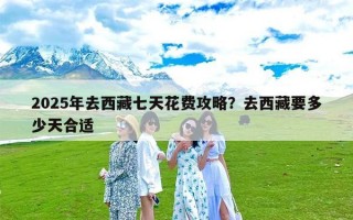 2025年去西藏七天花费攻略？去西藏要多少天合适