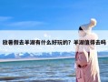放暑假去羊湖有什么好玩的？羊湖值得去吗