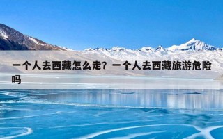 一个人去西藏怎么走？一个人去西藏旅游危险吗