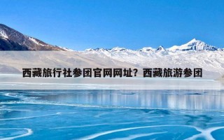 西藏旅行社参团官网网址？西藏旅游参团