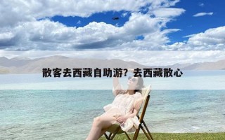 散客去西藏自助游？去西藏散心