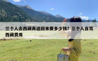 三个人去西藏再返回来要多少钱？三个人自驾西藏费用