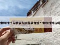 索松村什么季节去旅游最合适？索松村好玩吗