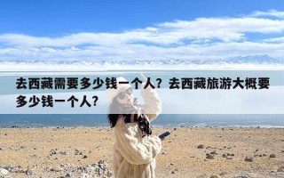 去西藏需要多少钱一个人？去西藏旅游大概要多少钱一个人?