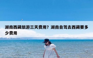 湖南西藏旅游三天费用？湖南自驾去西藏要多少费用