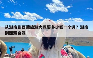从湖南到西藏旅游大概要多少钱一个月？湖南到西藏自驾