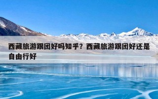 西藏旅游跟团好吗知乎？西藏旅游跟团好还是自由行好