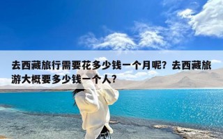 去西藏旅行需要花多少钱一个月呢？去西藏旅游大概要多少钱一个人?