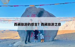 西藏旅游的感言？西藏旅游之感