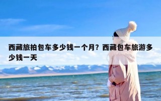 西藏旅拍包车多少钱一个月？西藏包车旅游多少钱一天