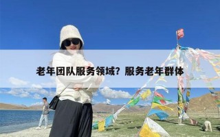 老年团队服务领域？服务老年群体