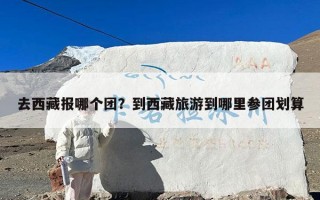 去西藏报哪个团？到西藏旅游到哪里参团划算