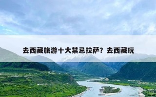 去西藏旅游十大禁忌拉萨？去西藏玩