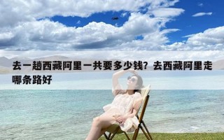 去一趟西藏阿里一共要多少钱？去西藏阿里走哪条路好