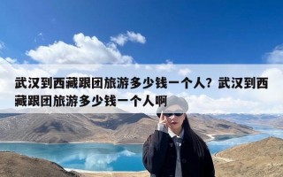 武汉到西藏跟团旅游多少钱一个人？武汉到西藏跟团旅游多少钱一个人啊