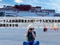 一个人去西藏需要多少钱？一个人自驾游去西藏要花多少钱