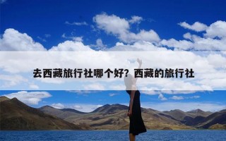 去西藏旅行社哪个好？西藏的旅行社