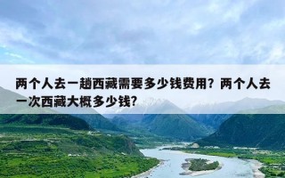 两个人去一趟西藏需要多少钱费用？两个人去一次西藏大概多少钱?