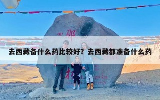 去西藏备什么药比较好？去西藏都准备什么药