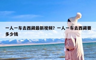 一人一车去西藏最新视频？一人一车去西藏要多少钱