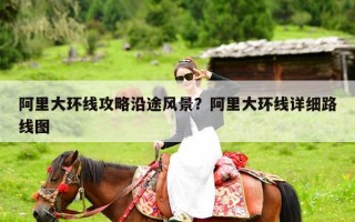 阿里大环线攻略沿途风景？阿里大环线详细路线图