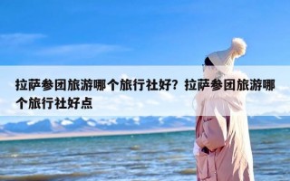 拉萨参团旅游哪个旅行社好？拉萨参团旅游哪个旅行社好点