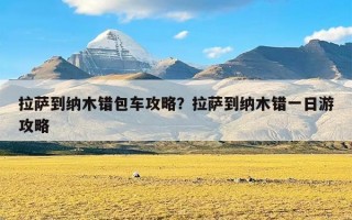 拉萨到纳木错包车攻略？拉萨到纳木错一日游攻略