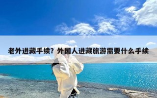 老外进藏手续？外国人进藏旅游需要什么手续