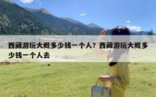 西藏游玩大概多少钱一个人？西藏游玩大概多少钱一个人去