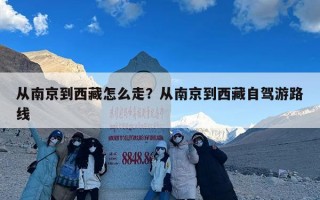 从南京到西藏怎么走？从南京到西藏自驾游路线