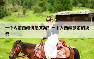 一个人游西藏伤感文案？一个人西藏旅游的说说