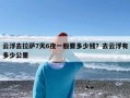 云浮去拉萨7天6夜一般要多少钱？去云浮有多少公里