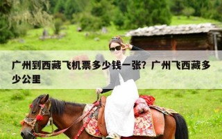 广州到西藏飞机票多少钱一张？广州飞西藏多少公里