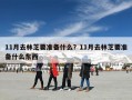 11月去林芝要准备什么？11月去林芝要准备什么东西