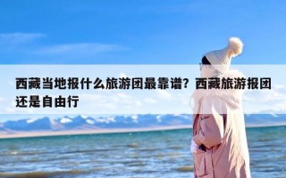 西藏当地报什么旅游团最靠谱？西藏旅游报团还是自由行